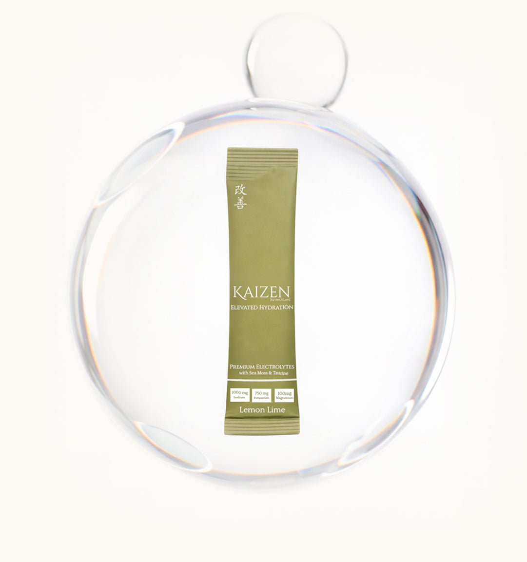 Kaizen Hydration electrolyte powder with no anti-caking agents, made with organic fruit