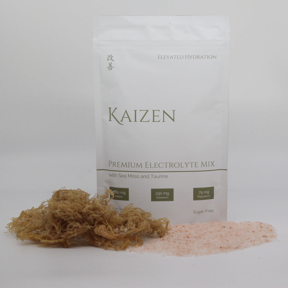 Electrolyte Drink Mix with Essential Electrolytes, Sea Moss and Taurine